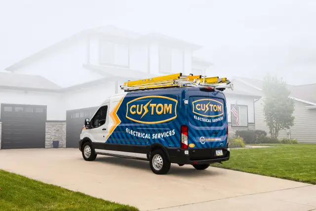 Custom Electrical Services Vehicle