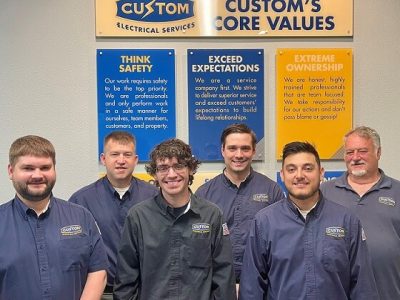 Cedar rapids electricians at Custom Electrical
