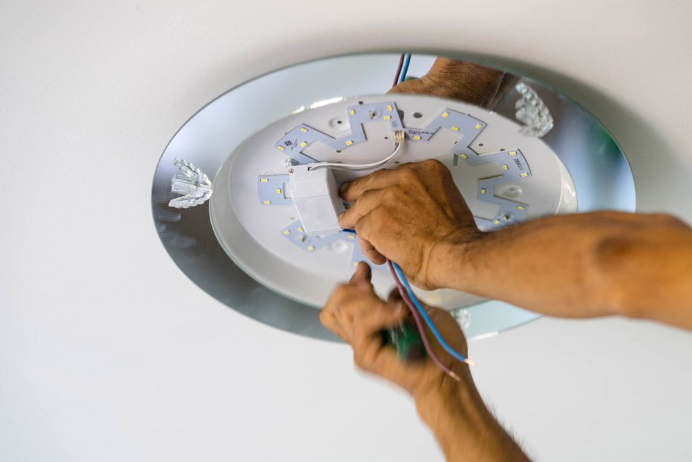 Custom Electrical lighting installation